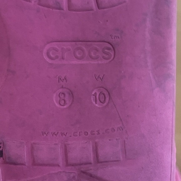 Women's Crocs Size 10 Classic Sandal Black Girl Pride BLM Charms - Picture 7 of 7